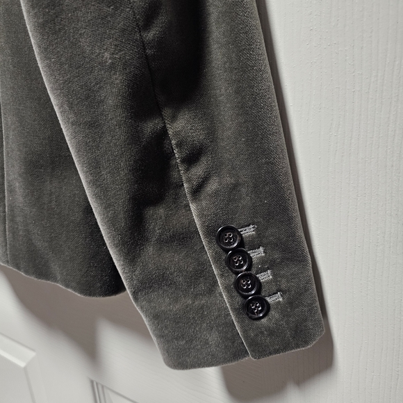 J. Crew Schoolboy Velvet Blazer Brown/Gray Color - Women's Size 4 - Picture 5 of 11